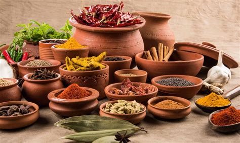 Herbs indian cuisine - The above discussed spices namely garlic, pepper, coriander, ginger, turmeric, cinnamon are commonly used spices in Indian delicacies. These spices turn an ordinary meal to an extraordinary experience. They have a diverse array of natural phytochemicals that have complementary and overlapping actions.